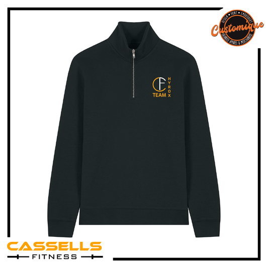 Cassells Fitness - UNISEX Quarter Zip Sweatshirt