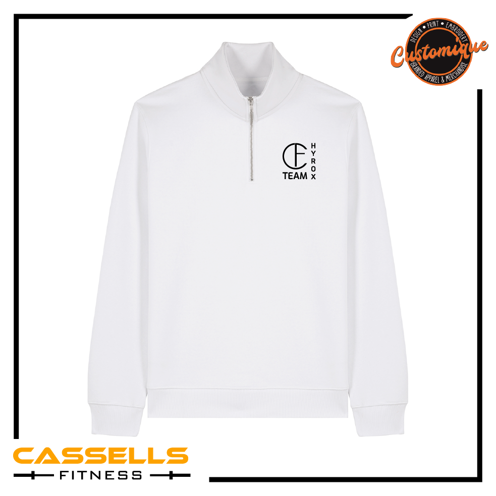 Cassells Fitness - UNISEX Quarter Zip Sweatshirt