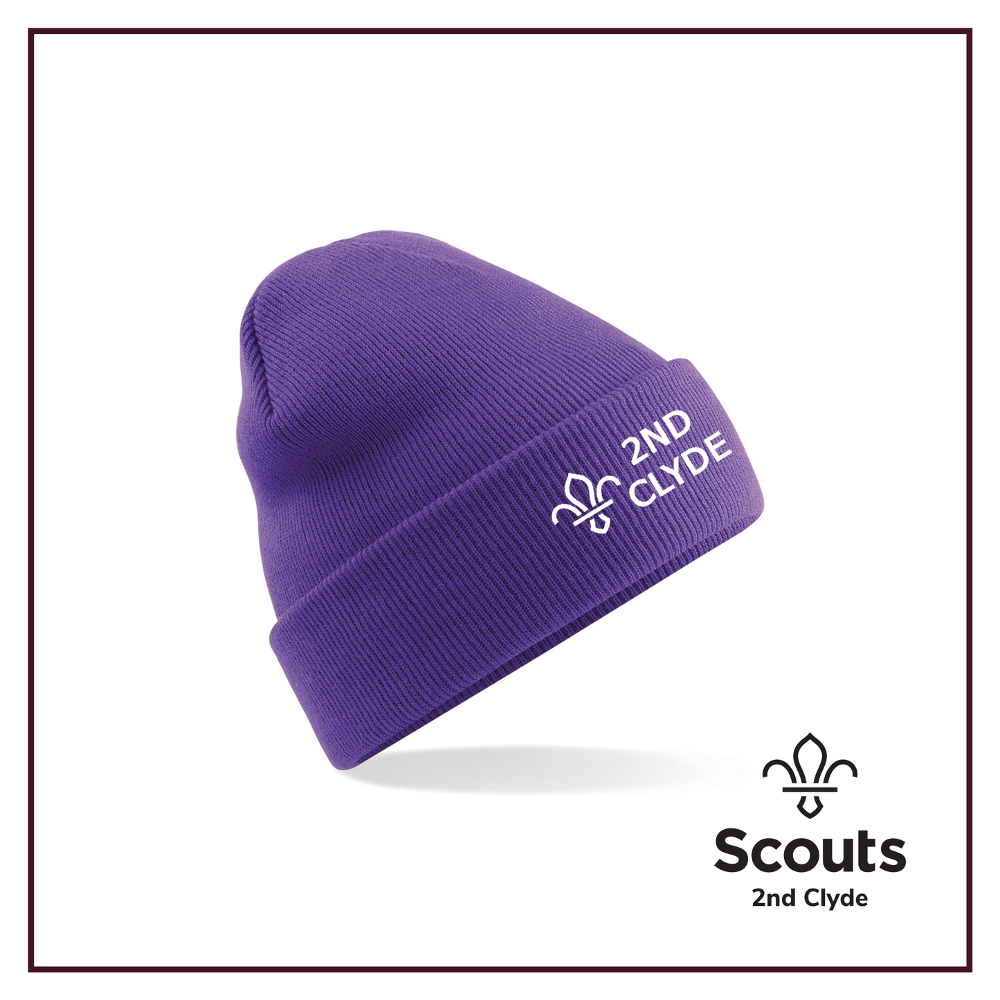 2nd Clyde Scouts - Embroidered Beanie