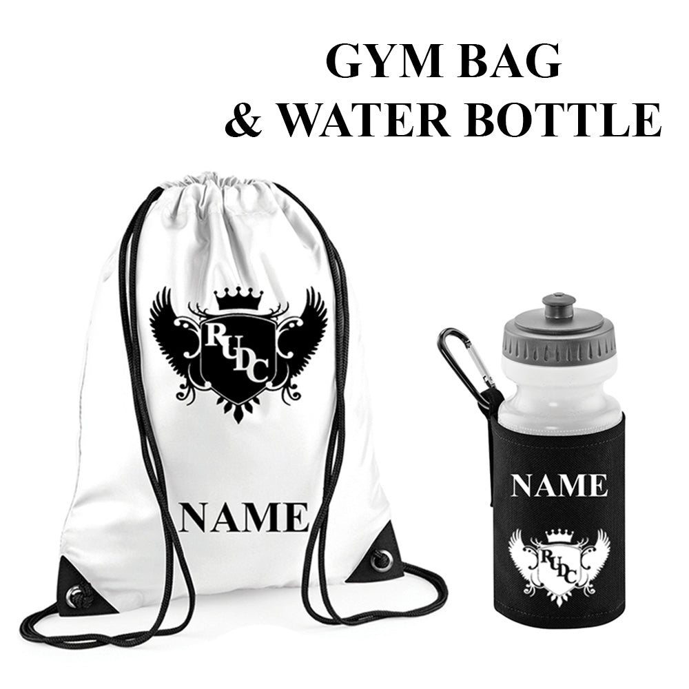 R.U.D.C - Gym Bag & Water Bottle