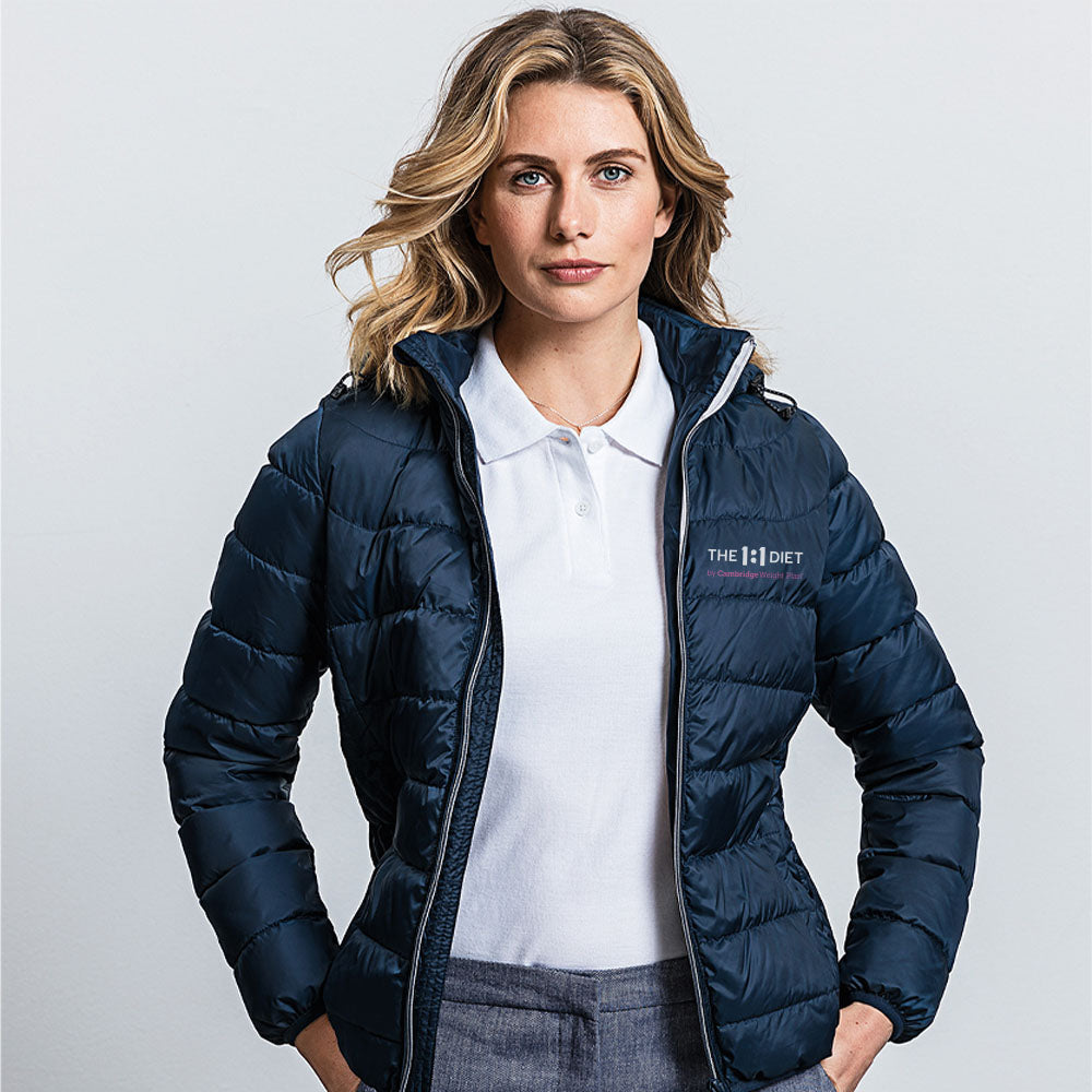 The 1:1 Diet - Ladies Russell Nano Jacket