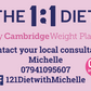 The 1:1 Diet - Vinyl Banners