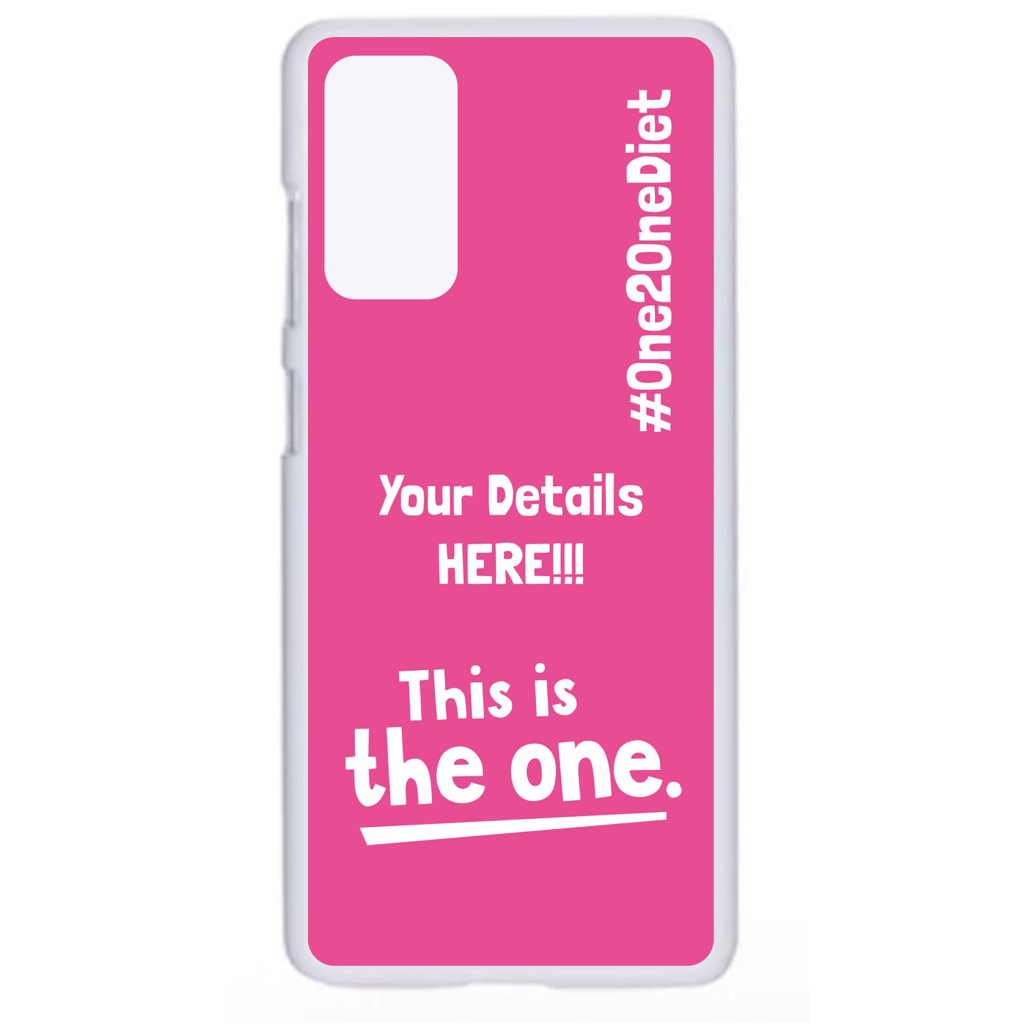 The 1:1 Diet - iphone Phone Case
