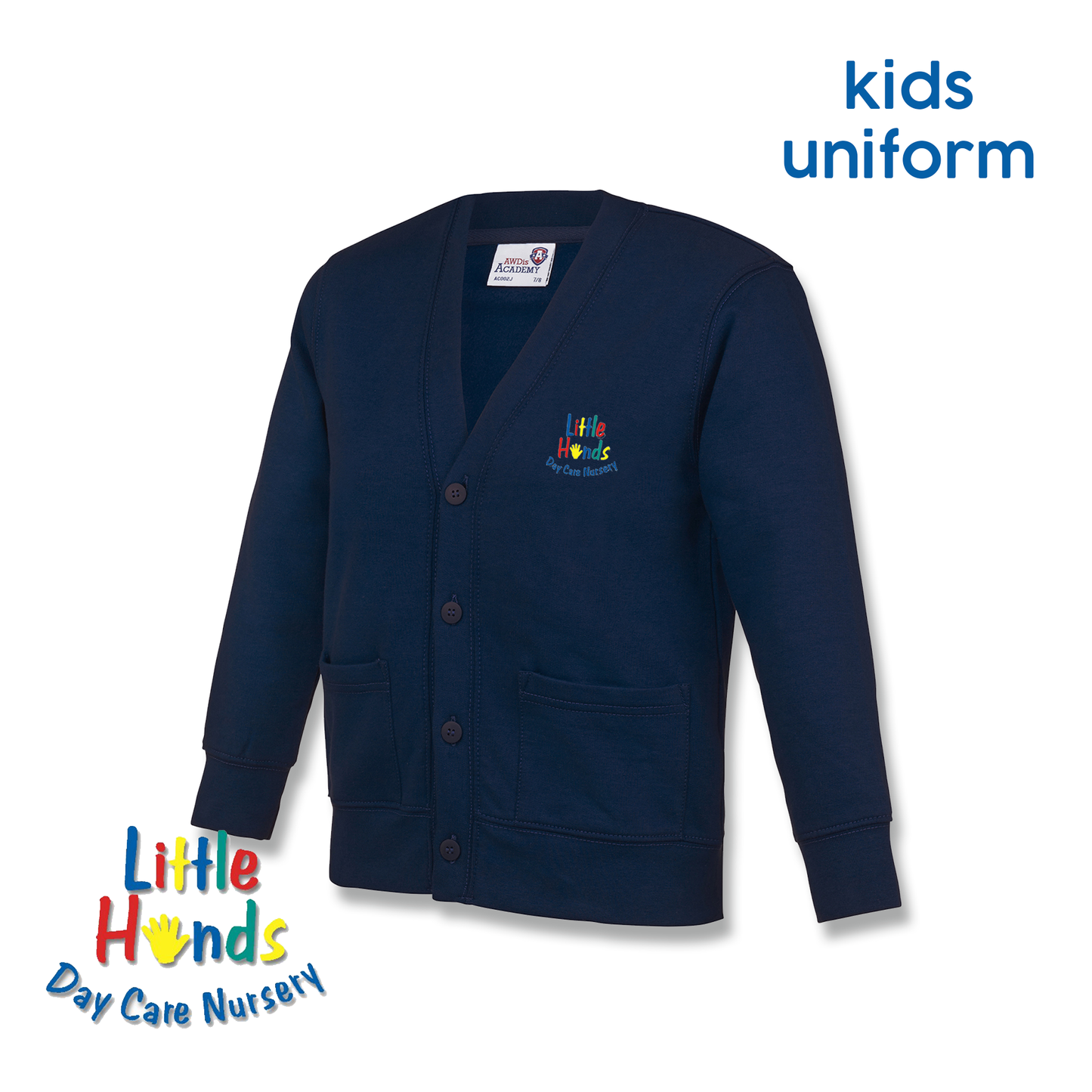 Little Hands Nursery Uniform - Kids Sweater Cardigan