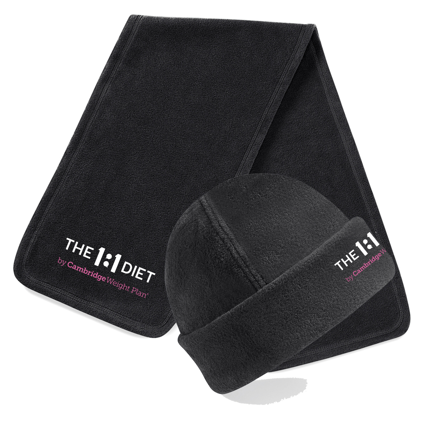 The 1:1 Diet - Fleece Hat & Scarf Set