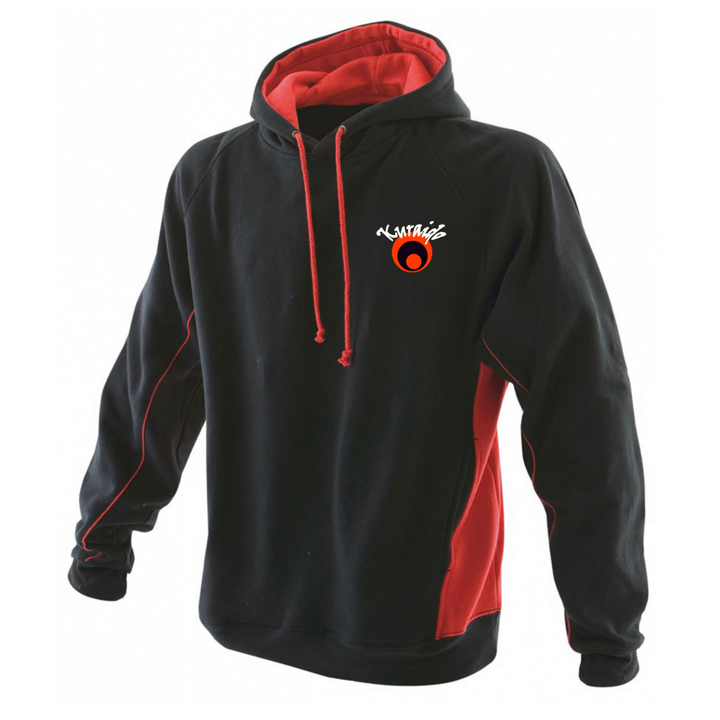 Kuraido Karate Club - UNISEX Contrast Panel Hoodie