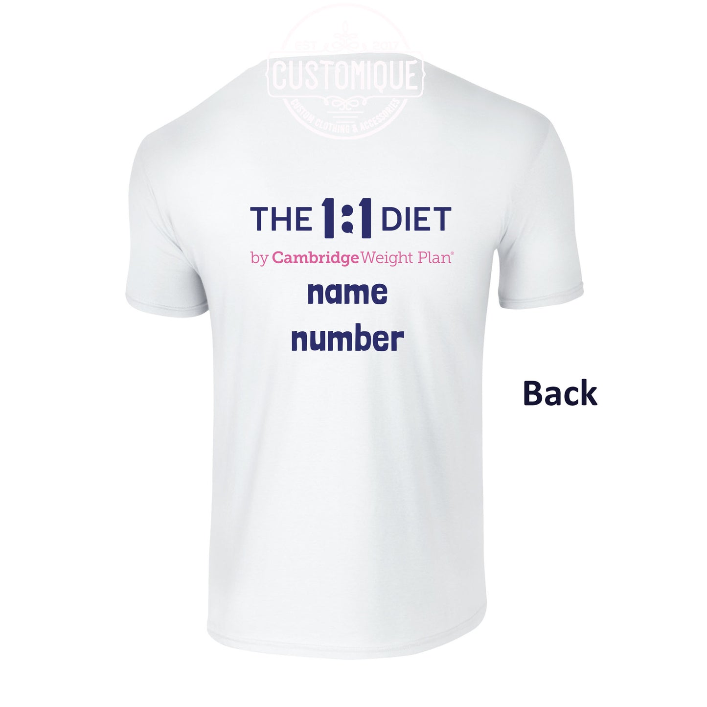 The 1:1 Diet - Mens/UNISEX Logo T-Shirt